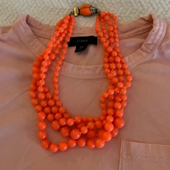 J. Crew Multi-Beaded Necklace with Critter Clasp - Picture 2 of 2